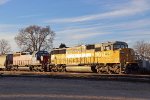 T003 staged in the yard west of Arch St. with nary a red and gray goose to be found